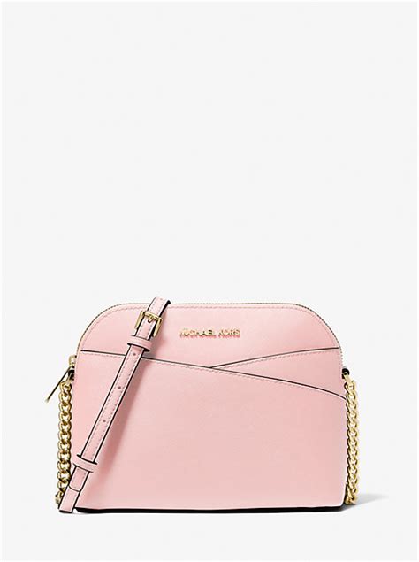 silver michael kors raspberry crossbody|Michael Kors Crossbody purse.